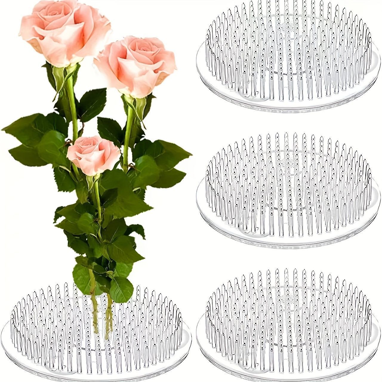 Soporte Redondo para Tallos de - Florist Supply Vases reseña y precio