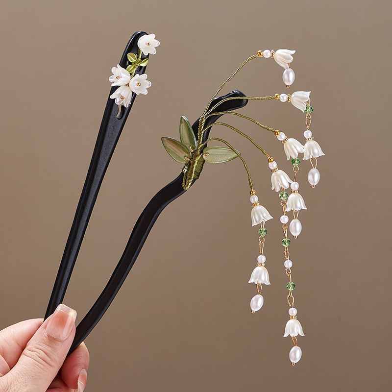 Horquilla de madera con flor v - Supply Florist reseña y precio