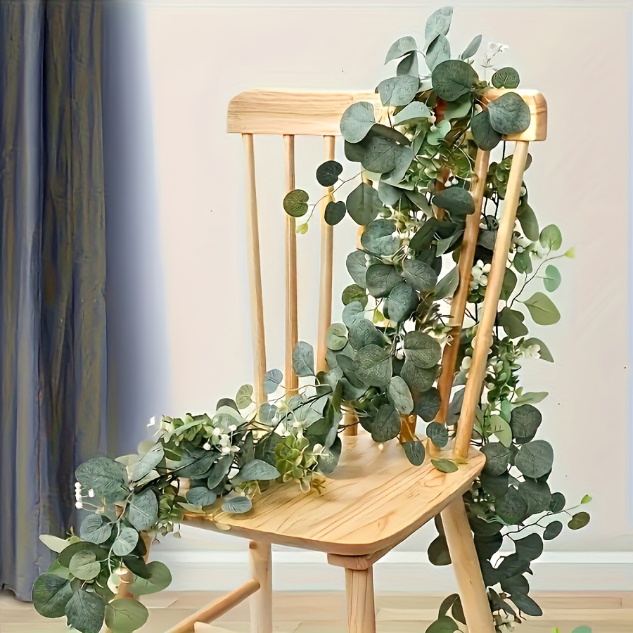 Corona de eucalipto Artificial - Eucalyptus Preserved reseña y precio