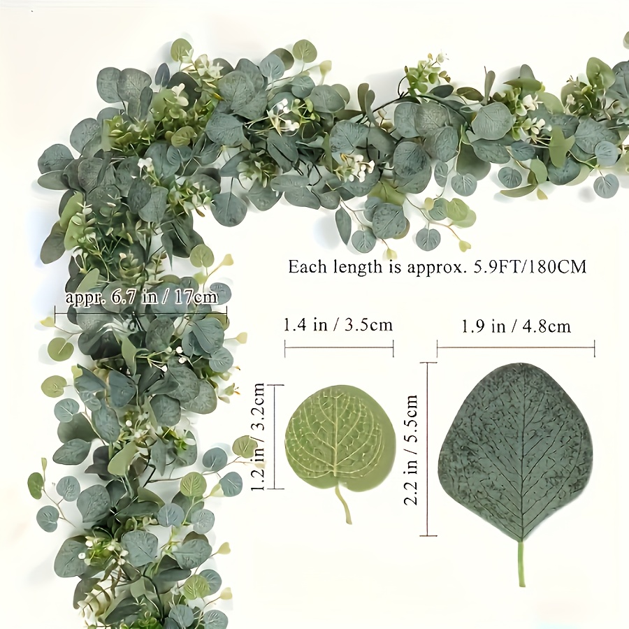 Corona de eucalipto Artificial - Eucalyptus Preserved reseña y precio
