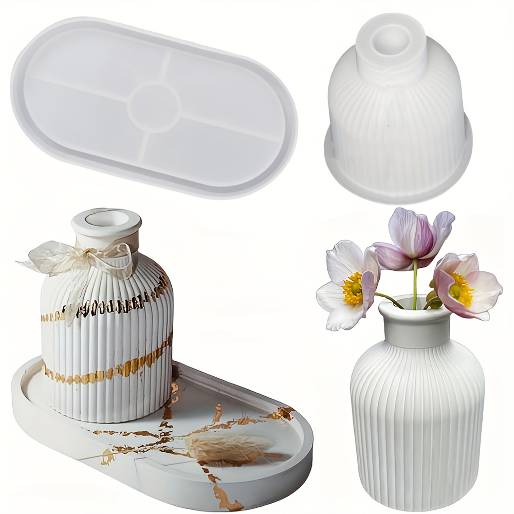 Molde de silicona para bandeja - Florist Supply Vases reseña y precio