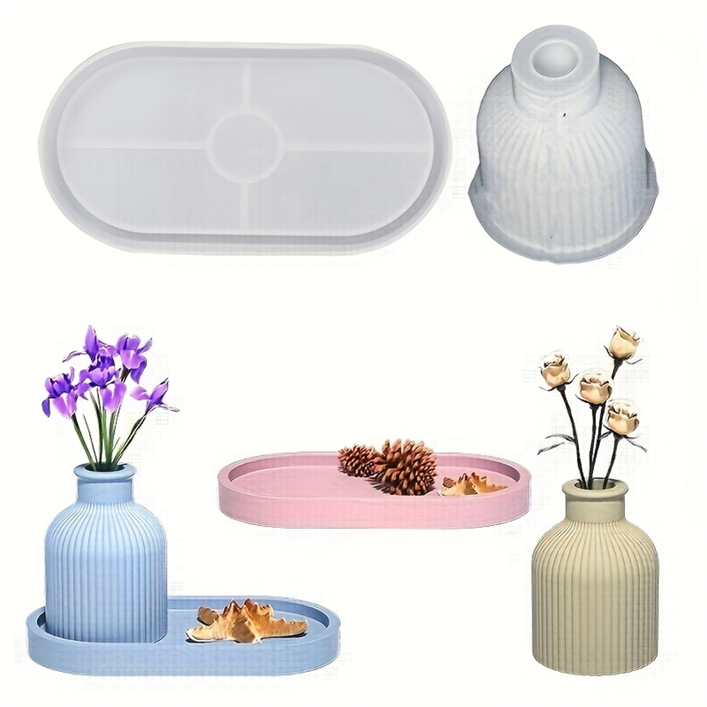 Molde de silicona para bandeja - Florist Supply Vases reseña y precio