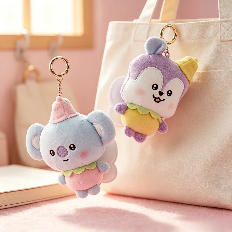 Llavero de peluche de la serie - Supply Florist reseña y precio