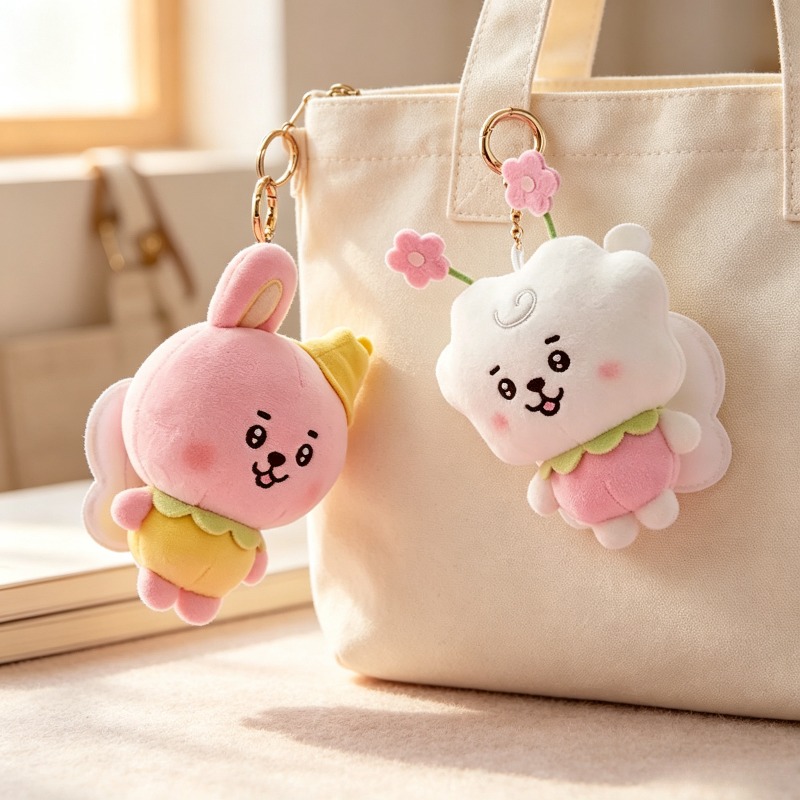 Llavero de peluche de la serie - Supply Florist reseña y precio