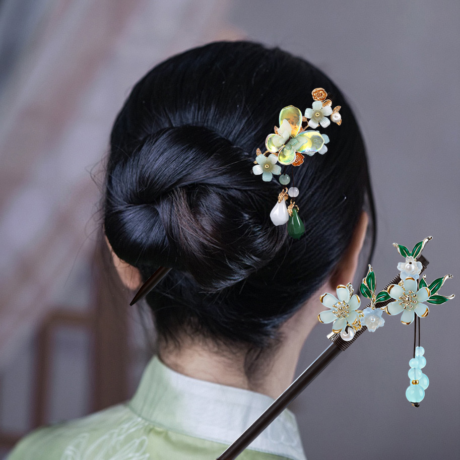 Horquilla de madera con borlas - Supply Florist reseña y precio