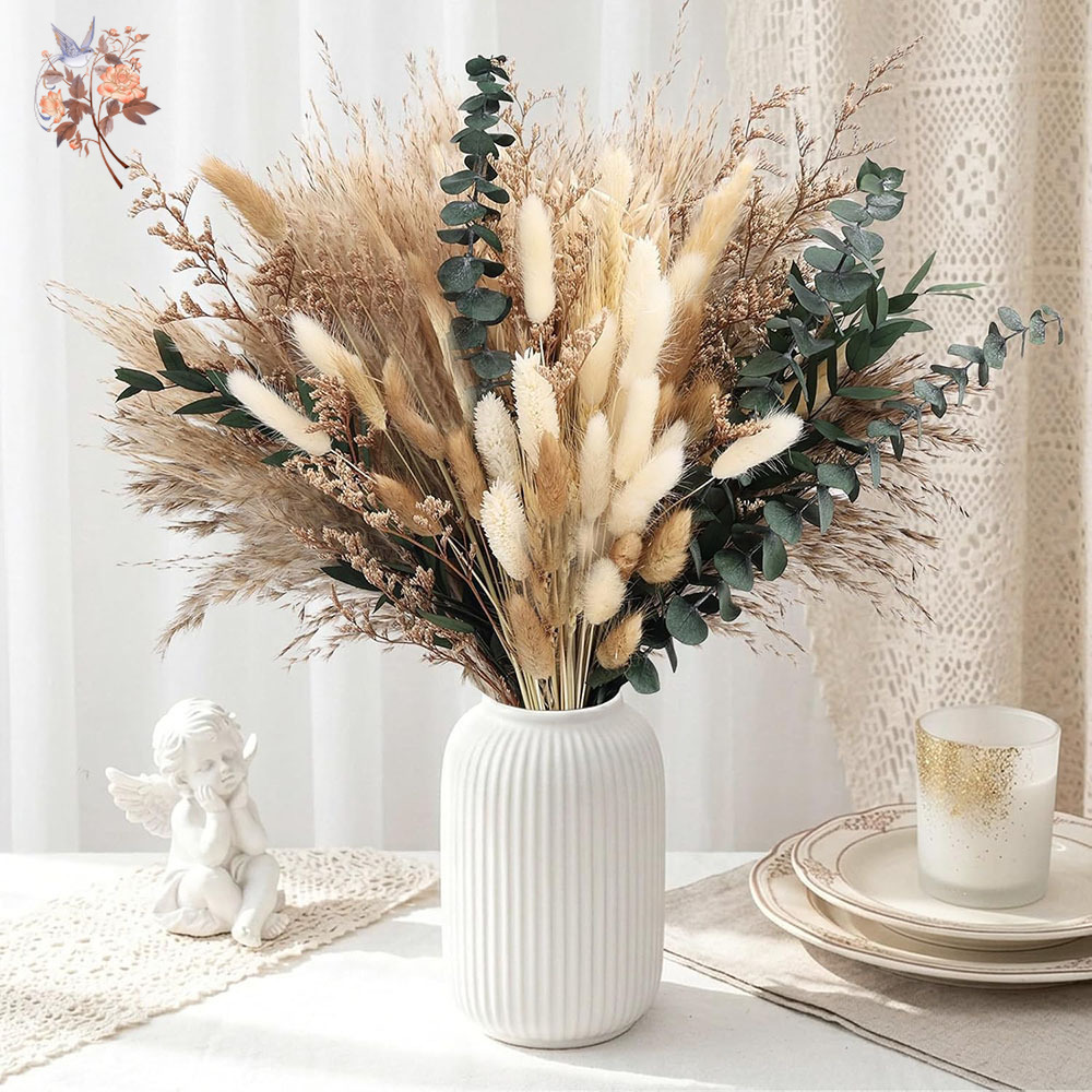 80 piezas de flores secas natu - Eucalyptus Preserved reseña y precio